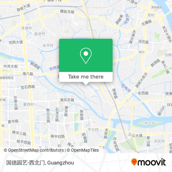 国德园艺-西北门 map