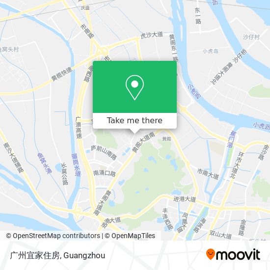 广州宜家住房 map