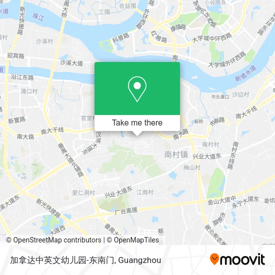 加拿达中英文幼儿园-东南门 map