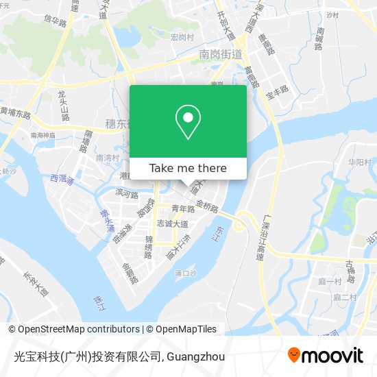 光宝科技(广州)投资有限公司 map