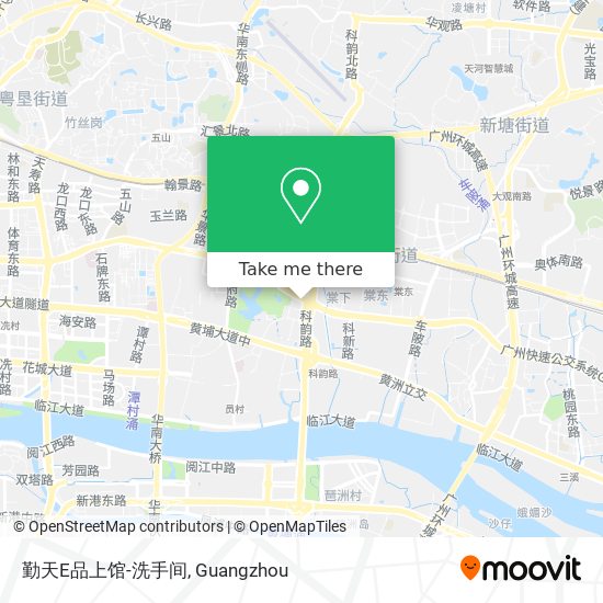 勤天E品上馆-洗手间 map