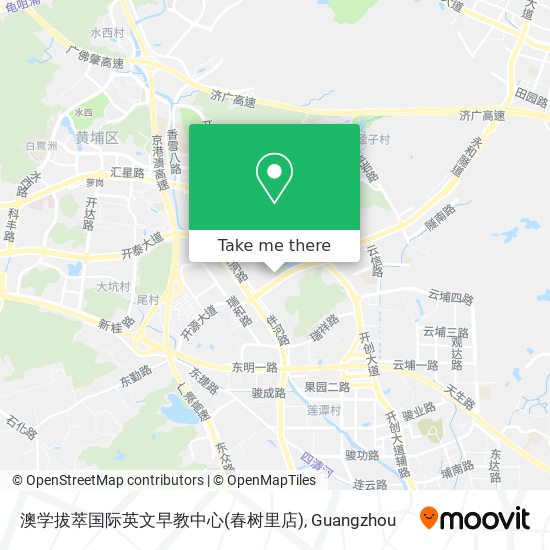 澳学拔萃国际英文早教中心(春树里店) map