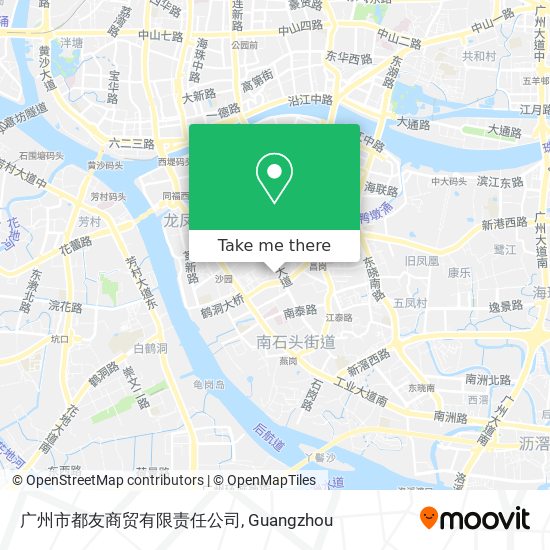 广州市都友商贸有限责任公司 map