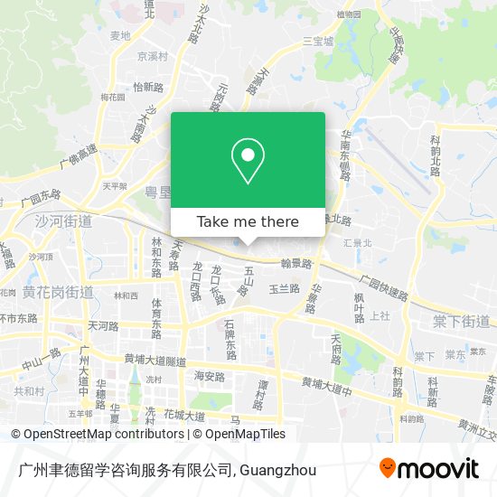 广州聿德留学咨询服务有限公司 map