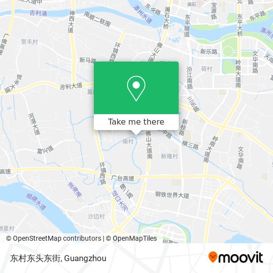 东村东头东街 map