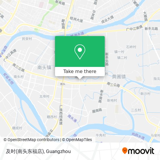 及时(南头东福店) map