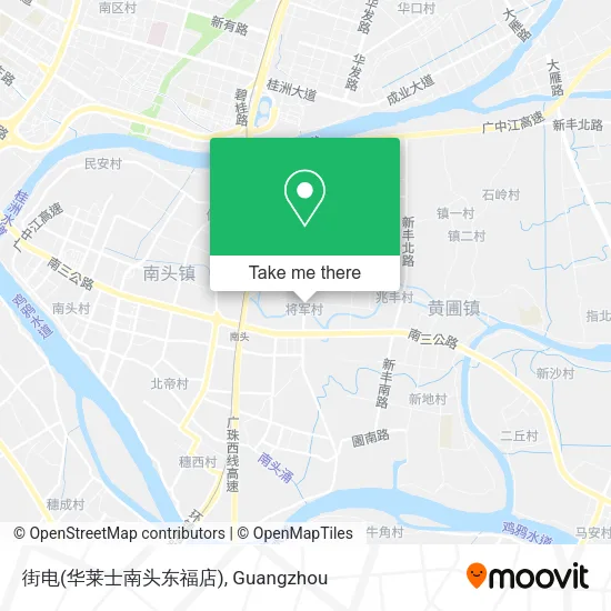 街电(华莱士南头东福店) map