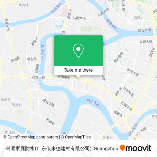 科顺家庭防水(广东依来德建材有限公司) map