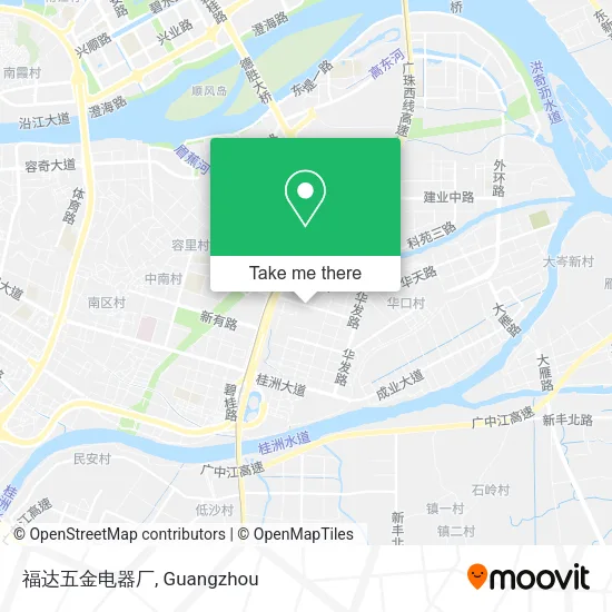 福达五金电器厂 map