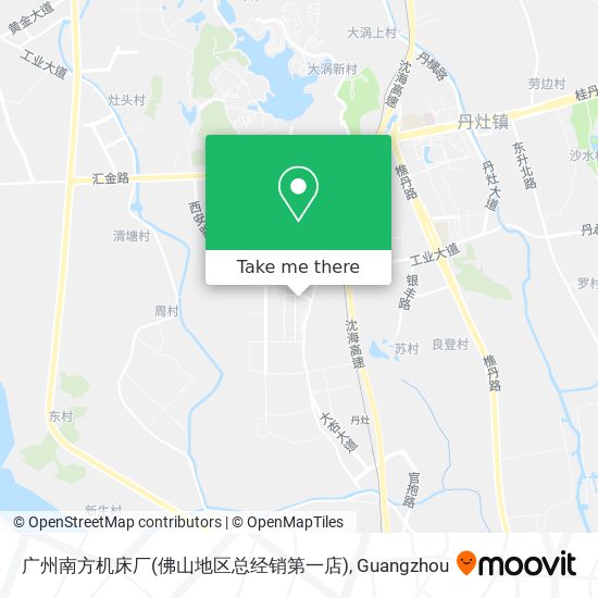 广州南方机床厂(佛山地区总经销第一店) map