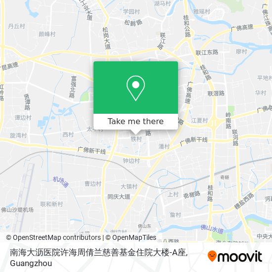 南海大沥医院许海周倩兰慈善基金住院大楼-A座 map