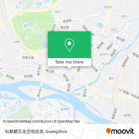 钰麒麟五金交电批发 map
