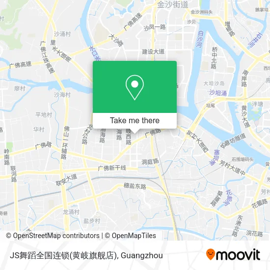 JS舞蹈全国连锁(黄岐旗舰店) map