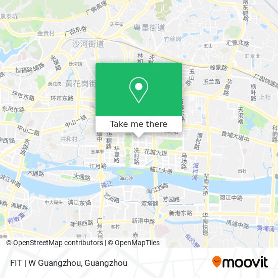 FIT | W Guangzhou map