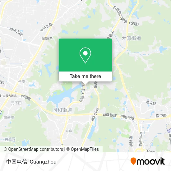 中国电信 map