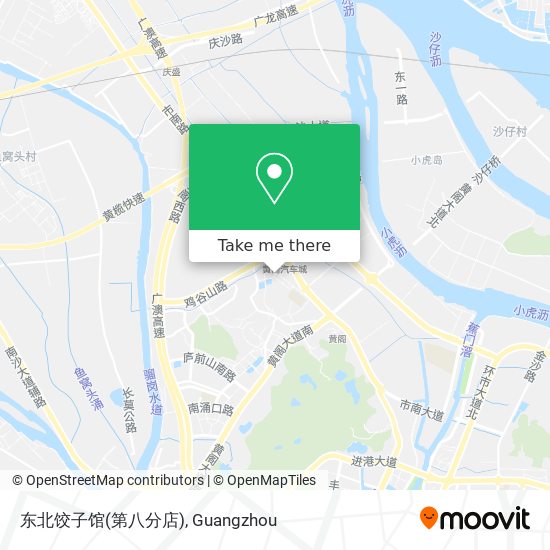 东北饺子馆(第八分店) map