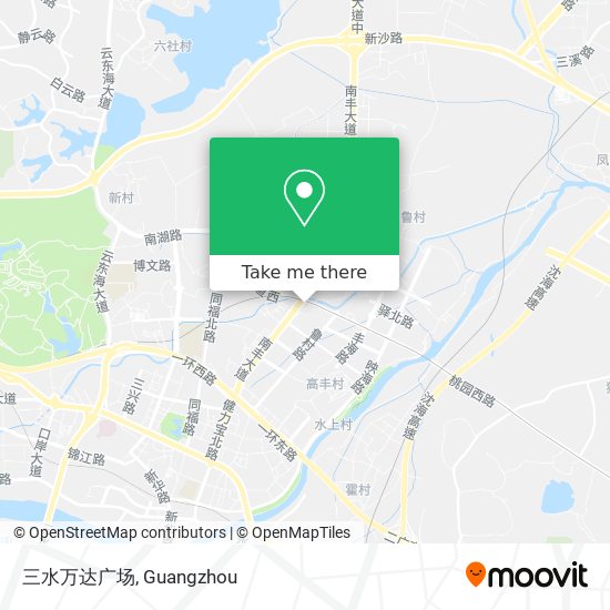 三水万达广场 map