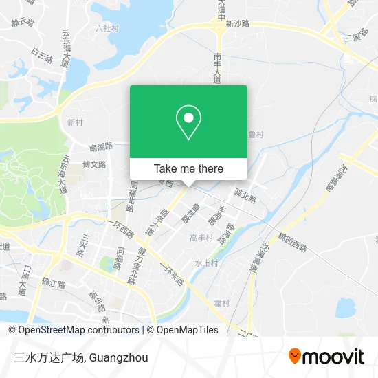 三水万达广场 map