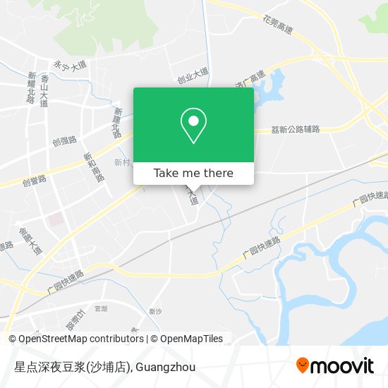 星点深夜豆浆(沙埔店) map