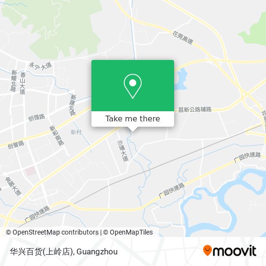 华兴百货(上岭店) map