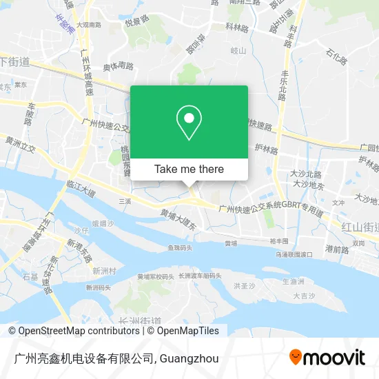 广州亮鑫机电设备有限公司 map