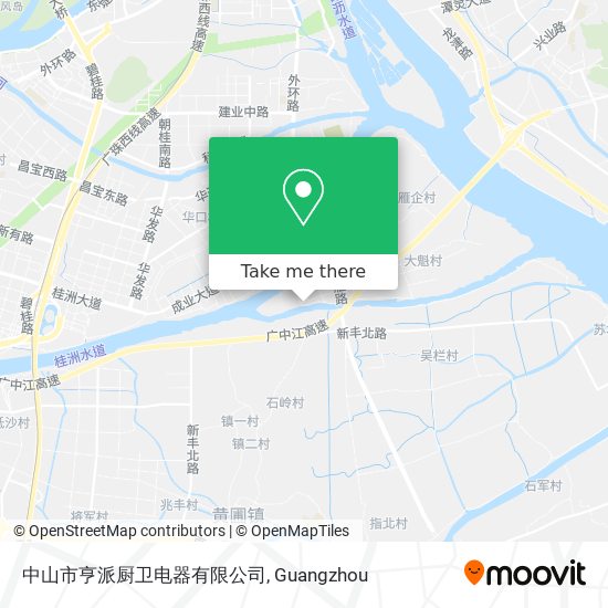 中山市亨派厨卫电器有限公司 map