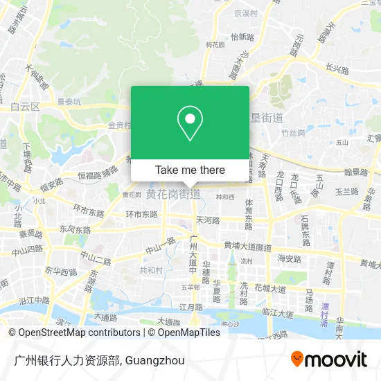 广州银行人力资源部 map
