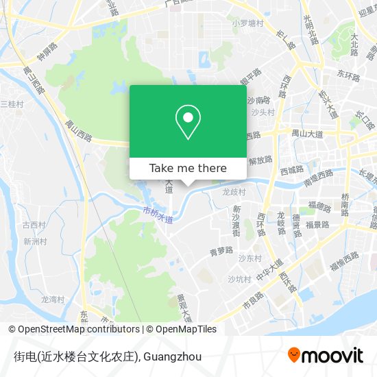 街电(近水楼台文化农庄) map