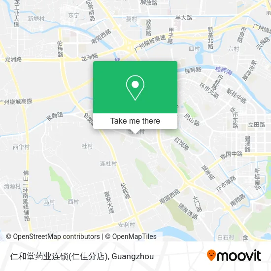 仁和堂药业连锁(仁佳分店) map