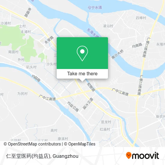 仁至堂医药(均益店) map