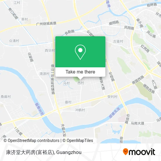 康济堂大药房(富裕店) map