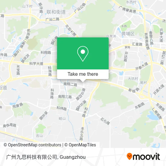 广州九思科技有限公司 map