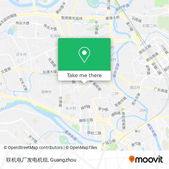 联机电厂发电机组 map