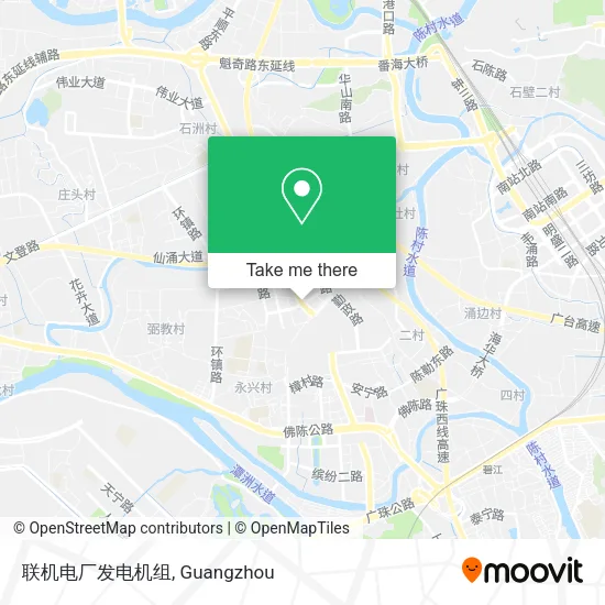 联机电厂发电机组 map