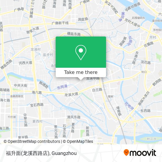 福升面(龙溪西路店) map