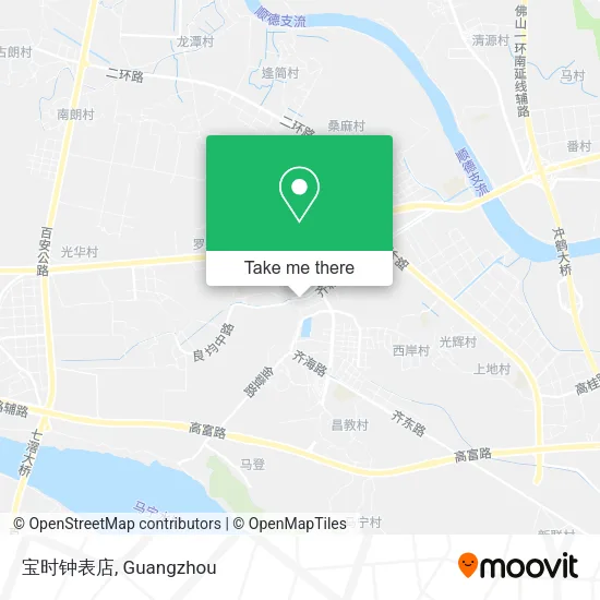 宝时钟表店 map