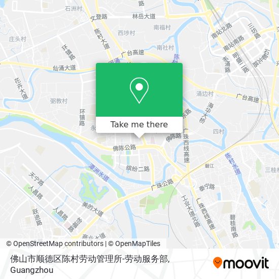 佛山市顺德区陈村劳动管理所-劳动服务部 map