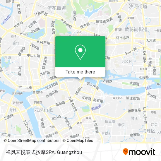 禅风耳悦泰式按摩SPA map