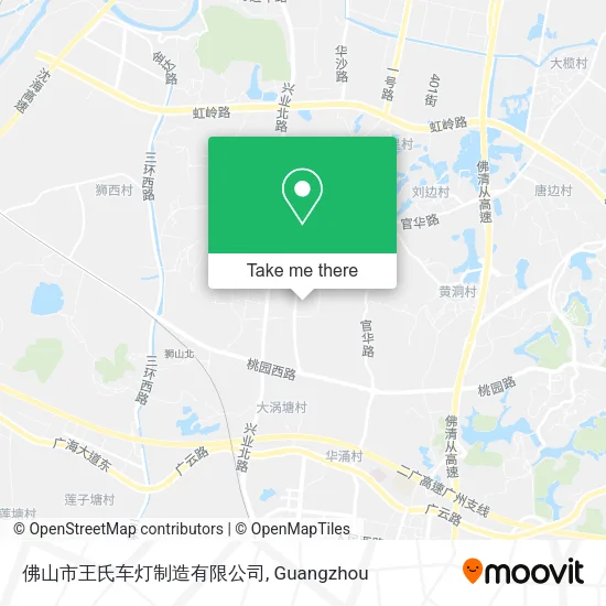 佛山市王氏车灯制造有限公司 map