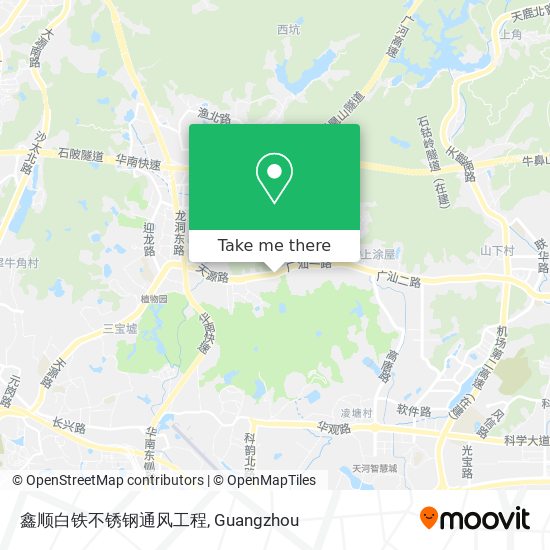 鑫顺白铁不锈钢通风工程 map