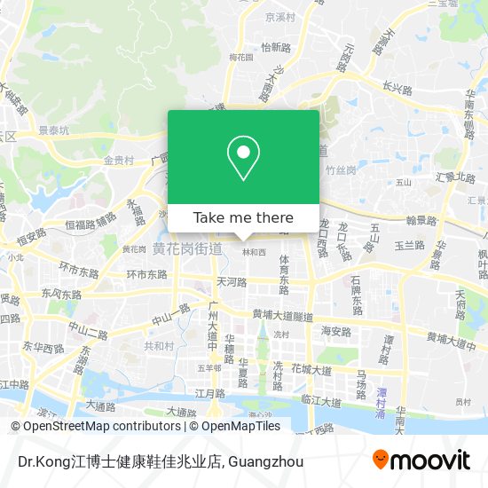 Dr.Kong江博士健康鞋佳兆业店 map
