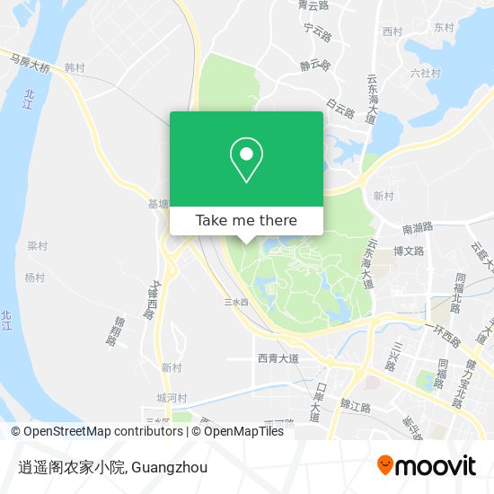 逍遥阁农家小院 map