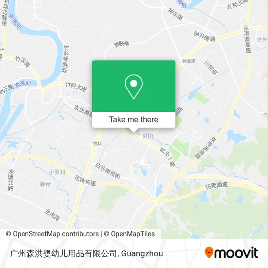 广州森洪婴幼儿用品有限公司 map