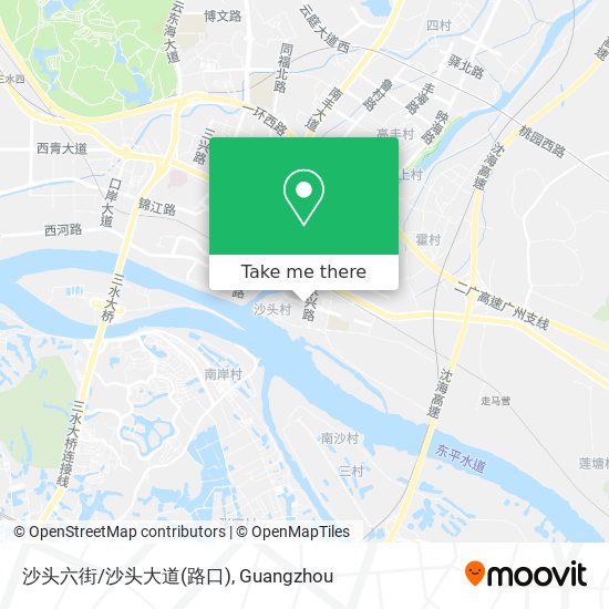 沙头六街/沙头大道(路口) map