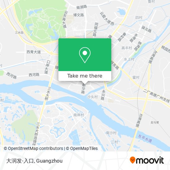 大润发-入口 map