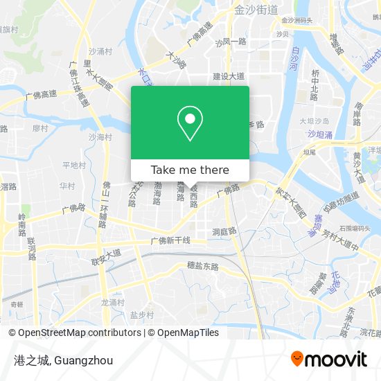 港之城 map