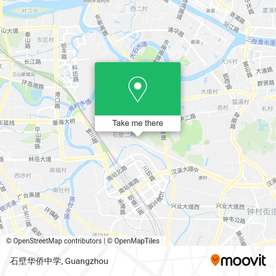 石壁华侨中学 map