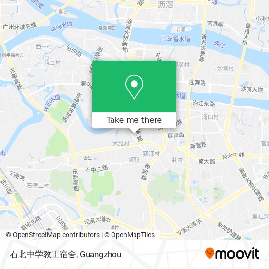 石北中学教工宿舍 map