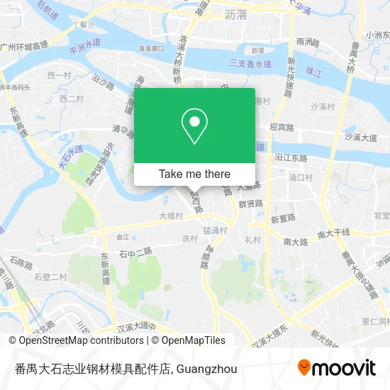 番禺大石志业钢材模具配件店 map