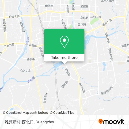 雅苑新村-西北门 map